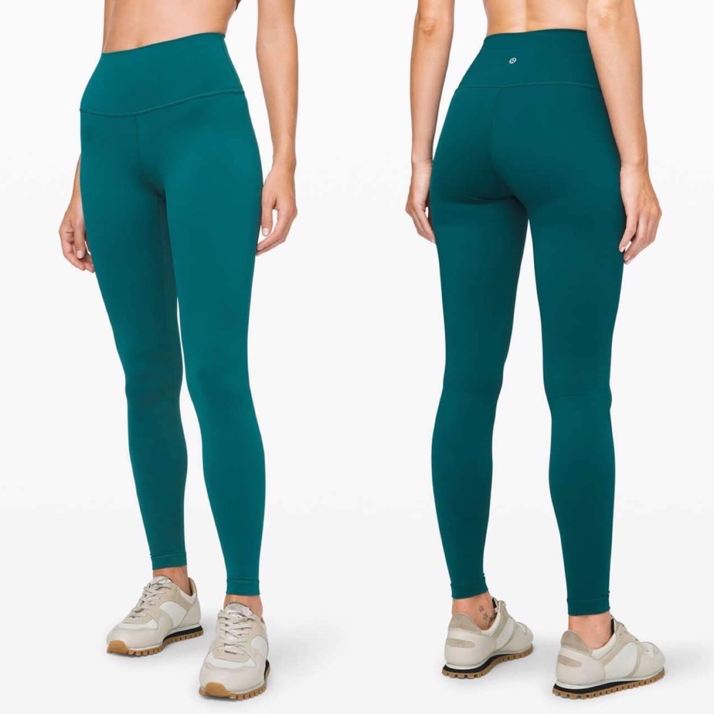 Lululemon Wunder Under High-Rise Tight 28" *Nulux in
Emerald